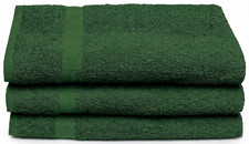Hotel & Spa Pool Beach Towels 100% Ring Spun Cotton Kashmir Green | Multipack picture