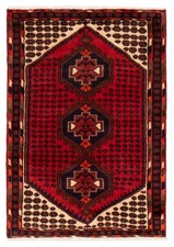Traditional Vintage Hand-Knotted Area Rug 3'4