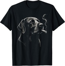 Humorous Black Labrador Retriever T-Shirt for Dog Lovers picture