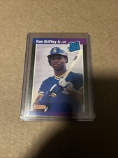 1989 Donruss - Rated Rookie Ken Griffey Jr #33 *Denotes* on Back (RC) picture