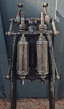 Antique LANTERNS Harley Vintage Chopper Hearse Funeral Halloween LIGHT Finch EL  picture
