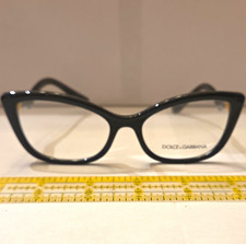 Dolce & Gabbana DG5078 501 Black Cat Eye Plastic Full Rim Eyeglasses 55-18-140 picture