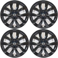 ✅ FITS 2014-2020 Nissan Rogue S # 519-17BLK + LOGO 17