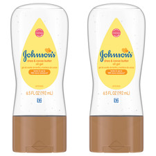 Johnson's Baby Body Moisturizing Oil Gel Shea & Cocoa Butter 2 Pack picture