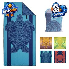 4Monster Quick Dry Beach Towel - Ultra Absorbent Microfiber picture
