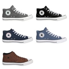 CONVERSE MENS CHUCK TAYLOR ALL STAR MALDEN MID TOP STREET SNEAKER SHOES picture