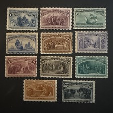 US Scott #230-240 MH/MNH/NG picture