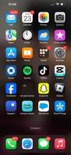 Apple iPhone 12 Pro Max - 128 GB - Graphite (Unlocked) tik tok installed picture