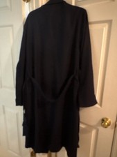 Pendleton Woolen Mills Pure Virgin Wool Navy Blue Robe/Coat - Made in USA picture