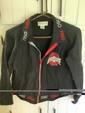 Women’s Ohio State University Full Zip Sweater Size Medium picture