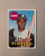 1969 Topps Roberto Clemente #50 Bob on Card Pittsburgh Pirates HOF Low Grade picture
