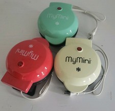 My Mini Waffle, Donut & Omelette Maker 3 Pack ValueSet Multicolor Dorm NEW  picture