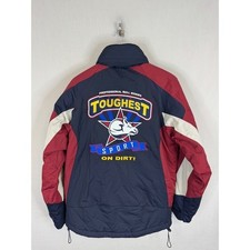 Cripple Creek PBR Professional Bull Riders Toughest Sport On Dirt Jacket Mens M picture