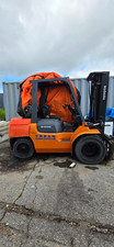 Toyota Counterbalance Forklift Truck w/ Mast & Forks, Pneumatic Tires picture