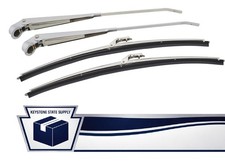 1964 1965 1966 1967 Oldsmobile F85 Wiper Arm and Wiper Blade Set picture