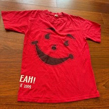Anvil Vintage 2000s Kool-Aid Parody Christian Jesus Graphic Tee Cotton Small picture