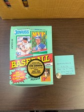 1991 Donruss Series 2 Baseball Teal Box NO Original Plastic Seal picture