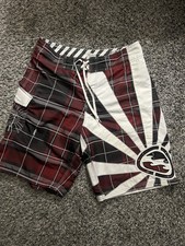 Vintage Billabong Andy Irons Rising Sun Boardshorts 34 picture