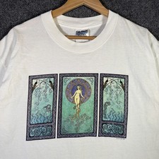 Vintage Lilith Fair Shirt Large White 90s Concert 1999 Indigo Girls Dixie Chicks picture