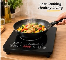 Portable Induction Cooktop Countertop Burner 2200W Electric Hot Plate Cooker picture