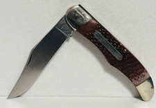 Vintage 1990 Remington UMC R870 Shotgun Commemorative Folding Hunter Knife picture