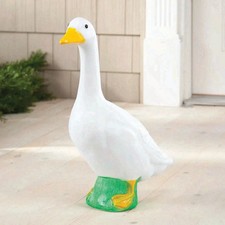 Gagglevillee Porch Goosee Large 23” H Statue 310493 NEW NO IMPORT FEES picture