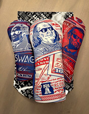 Swag Golf USA Camo Dollar Bill Set - Head Covers (Set of 3) Red/White/Blue picture