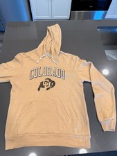 Colorado Buffaloes CU Buffs Alternative Apparel Hoodie Tan Men’s Large picture