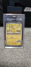 Pokemon 2025 Pikachu 214 Promo Illustration Contest 2024 GEM MINT TAG 10 picture