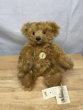 Steiff Genuine Classic Series Mohair Teddy Bear Small Plush w/ Tags Germany picture