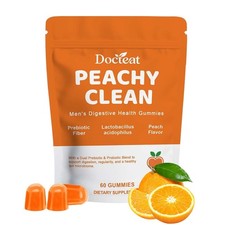 Peachy Clean Prebiotic Fiber Gummy, Clean Fiber Gummies for Men picture