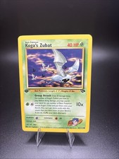 Pokemon - Koga's Zubat - Gym Challenge 83/132 1st Edition - Common - NM picture