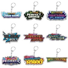 Pokemon Binder Tag Keychains - Choose Your Set picture