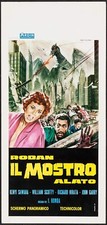 Rodan The Flying Monster (Toho Studios, R-1960s). Italian Locandina 13 x 27.5. picture