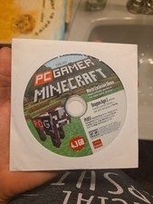 FIRST MINECRAFT APPEARANCE Rare June 2011 PC Gamer Demo Disc Handsome Condition picture