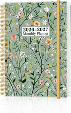2026-2027 Monthly Planner – 18 month calendar planner, Jul 2026 to Dec 2027 picture