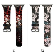 Black Clover Asta Apple Watch Band 38 40 42 44 mm 11 10 9 8 7 Ultra Strap Anime picture