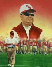 Florida State Seminoles Signed Bobby Bowden Limited Edition Print   picture
