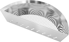 Onlyfire Half Moon Stainless Steel Charcoal Basket with Water Reservoir | for We picture