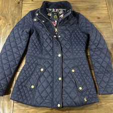 JOULES Newdale Quilted Jacket color NAVY WOMENS SIZE 2  picture