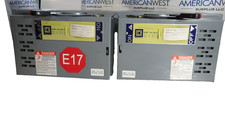 QMJ364T Square D 200 amp 600v Fused Twin Panel Mount Switch 150HP -TESTED PM2131 picture