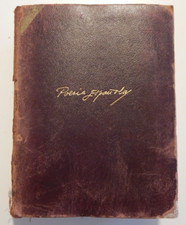 RARE HTF Historia Y Antologia De La Poesia Espanola by De Robles (1964, Leather) picture