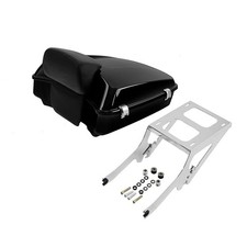 Chopped Trunk Backrest 2 Up Mounting Rack for Harley Softail Heritage 2018 2025 picture