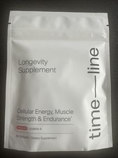 Time-Line Longevity Supplement Mitopure Urolithin A 60 Softgels Exp 2/2027 New picture