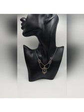 Silver and Gold Tone Antique Inspired Necklace picture