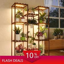 Plant Stand with Grow Light Plant Shelf for Mutiple Pots Large Plant Holder picture