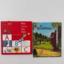Dutch Children's Books Lot Mijn Eerste Van Dale & De Gruffalo Hardcover picture