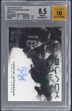 Panini 2023 Black Smoke Show Signatures Justin Jefferson Emerald /25 SM-JJE picture