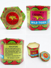Wild Tiger Essential Balm 12pcs - Natural Herbal Relief for Headache & Insects picture