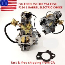 Carburetor Fit For 1975-1982 Ford 4.9L 300 CU F150 1 Barrel Electric Choke picture